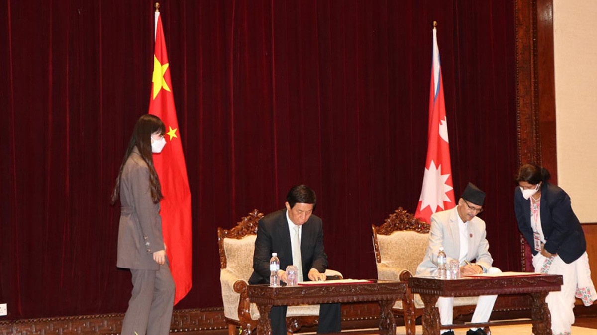 MoU on Inter-parliamentary Cooperation signed between Nepal and China