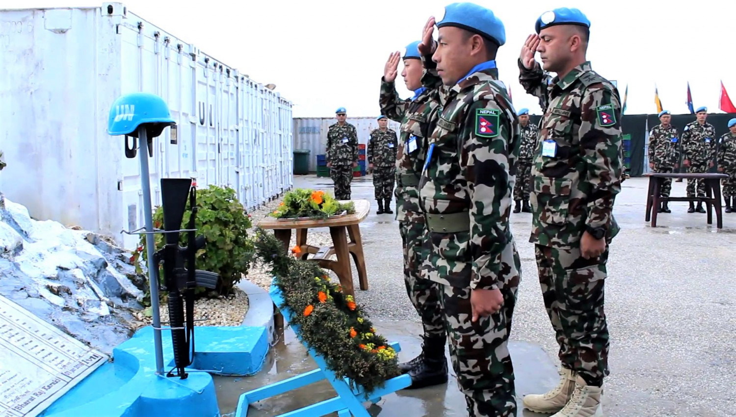 The history made by the courage and martyrdom of the Nepali Security Forces in the United Nations