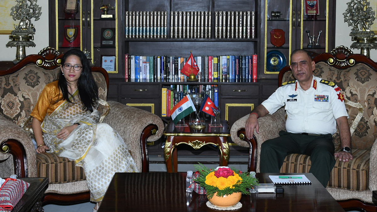 Meeting between the Chief of Army Staff and the Acting Ambassador of India