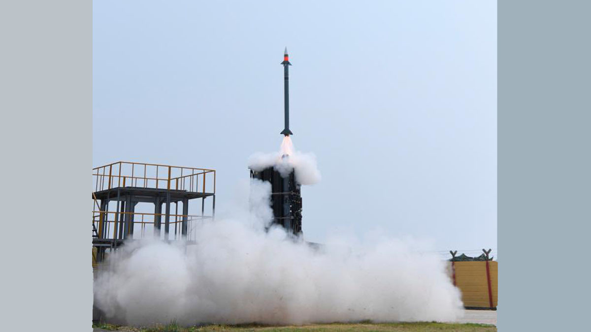 India successfully test fires Army variant of medium range, surface-to-air missile