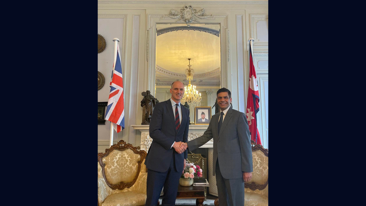 British Minister and Nepali Ambassador meet on ex-Gurkhas issue