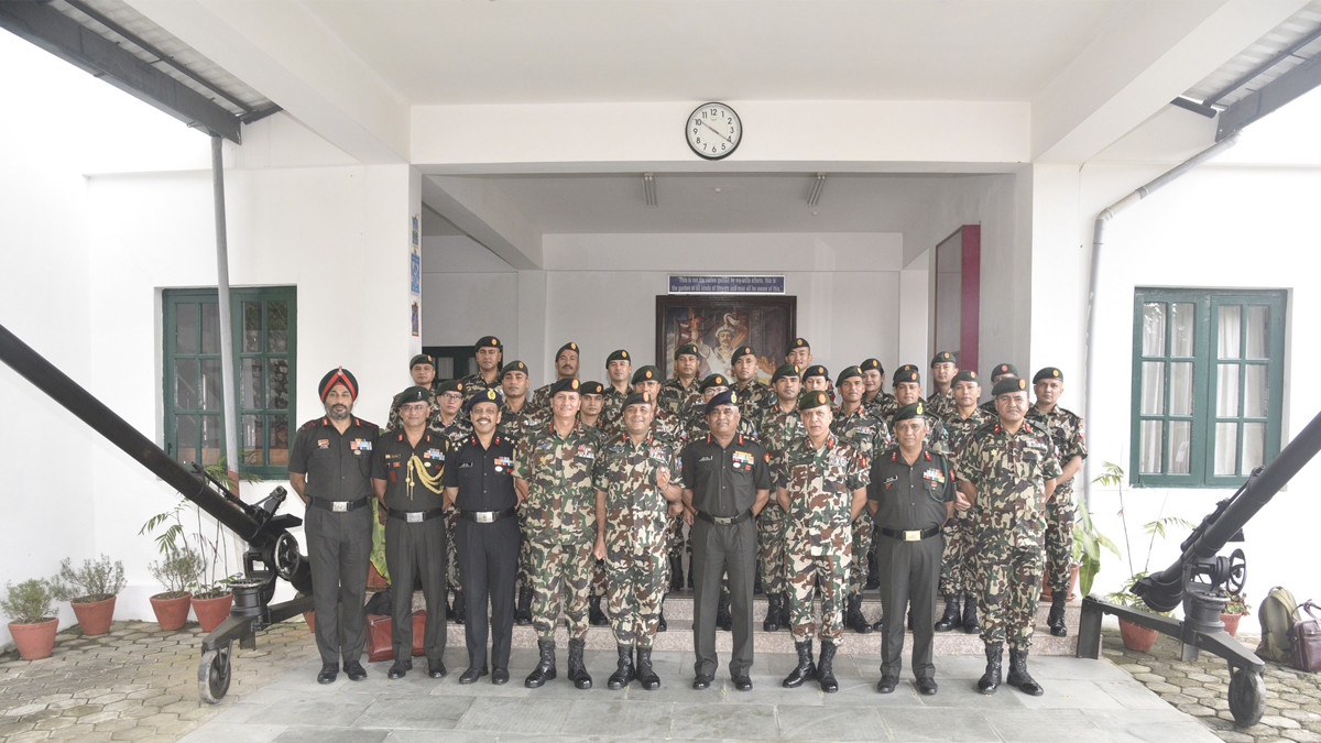 Indian Army Chief General Pande visits Staff College