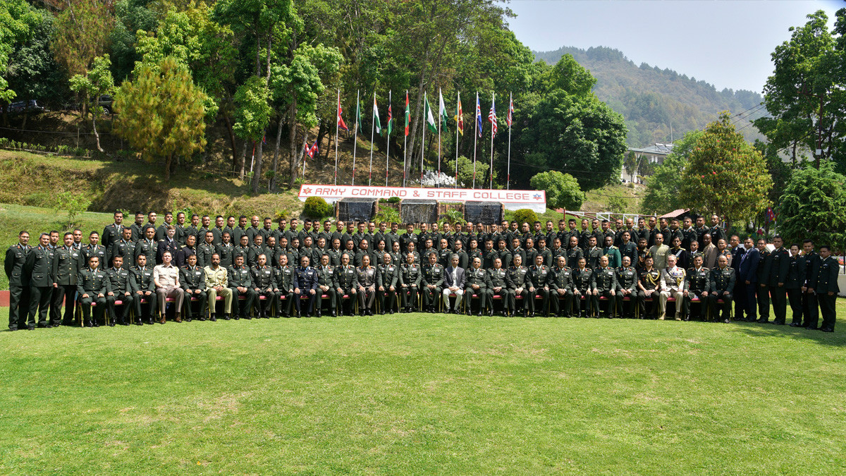 Military command and staff course started in Shivpuri