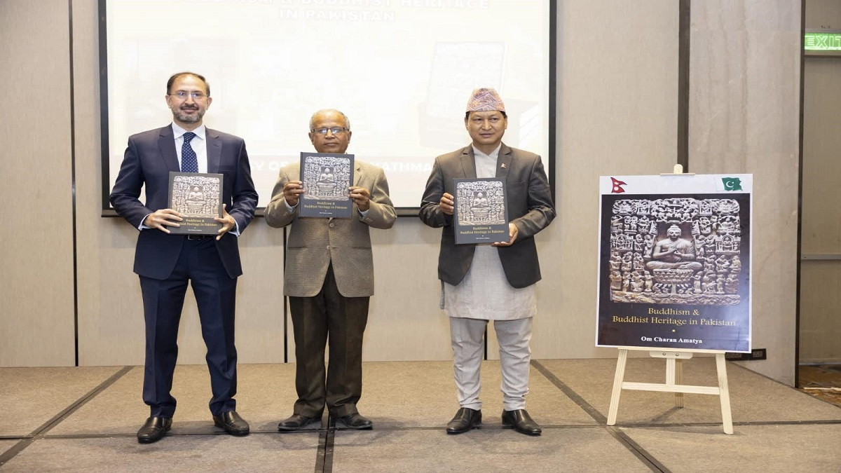 “Buddhism and Buddhist Heritage in Pakistan” book launch in Kathmandu