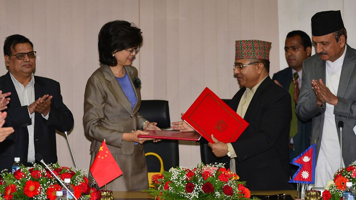 Secret BRI agreement: China's strategy to monopolize the Nepali market