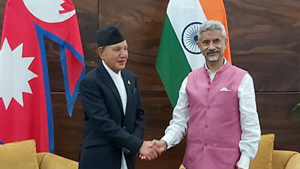 India’s Foreign Minister urged Nepali counterpart to take forward the Ramayan Circuit on the sideline of BIMESTEC