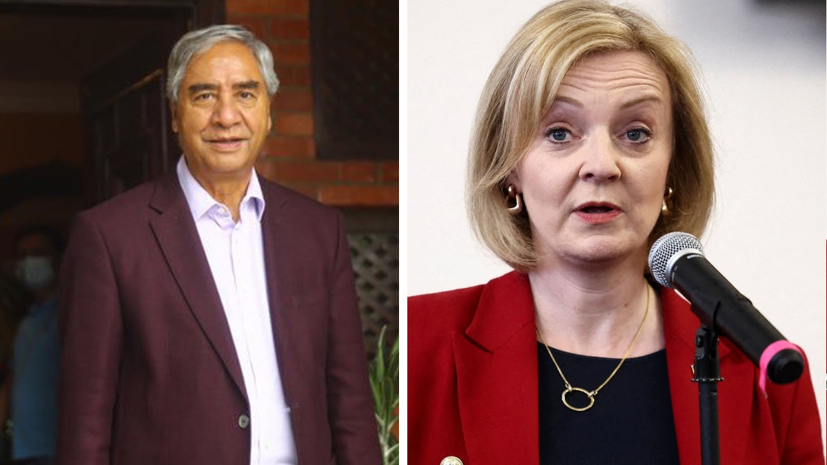 PM Deuba congratulates leader Liz Truss