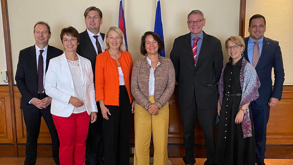 European Parliament delegation  arrived Kathmandu