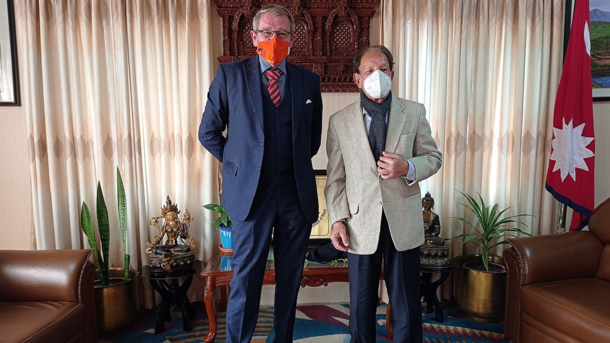 German ambassador calls on FM Khadka