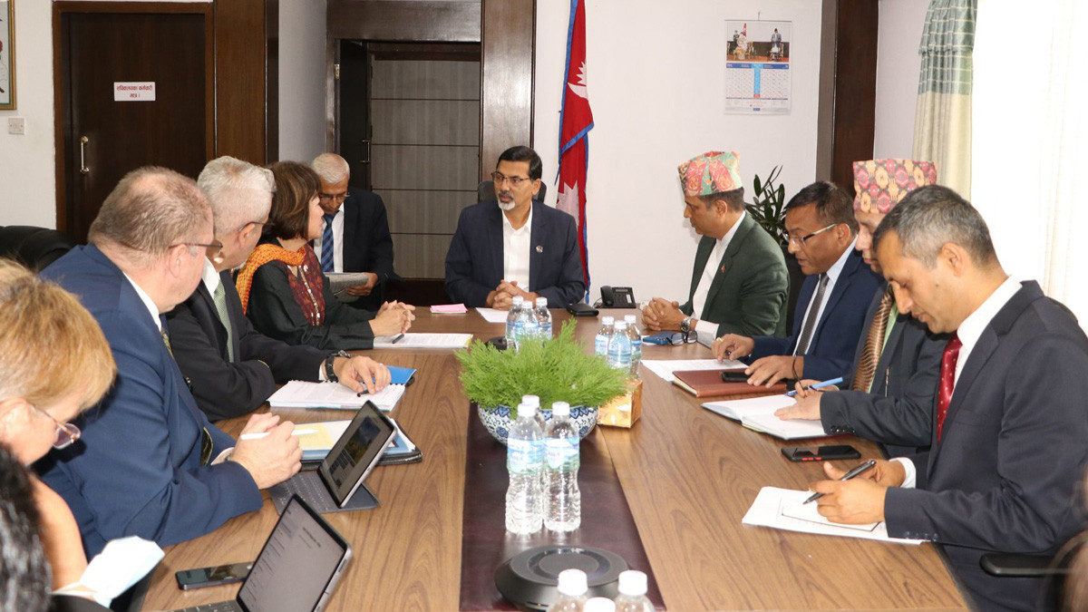 WB representative Pangestu called on Finance Minister Sharma