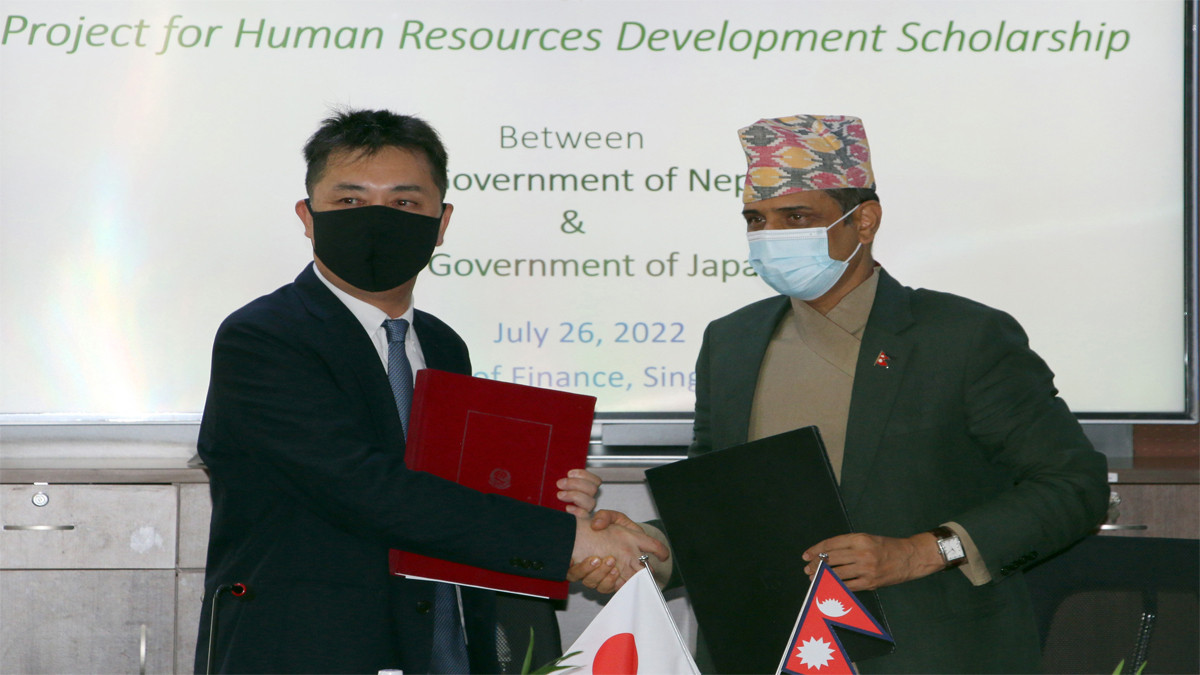 Japan to provide Rs 350 million grant for human resource development