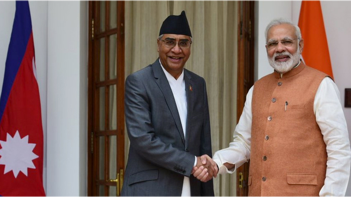 PM Deuba wished Indian PM Modi on his birthday