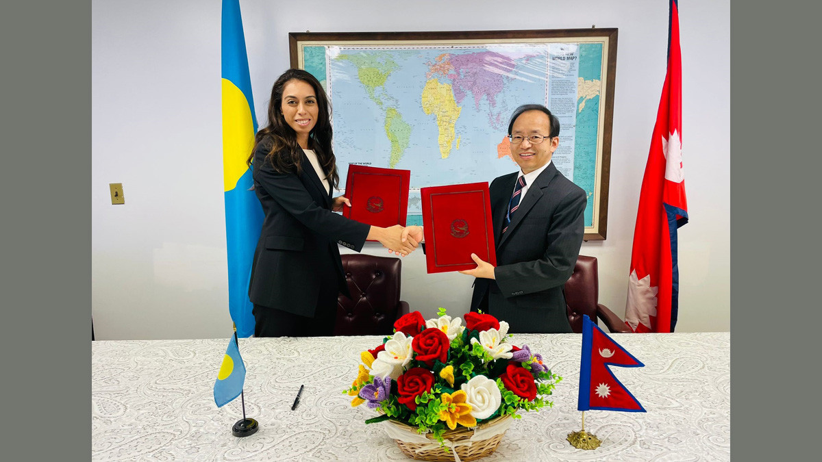 Nepal and Palau establish diplomatic relations