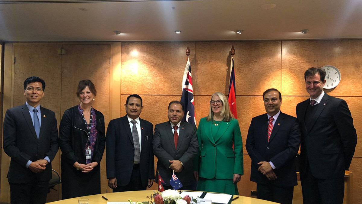 Meeting held between foreign Secretaries of Nepal and Australia