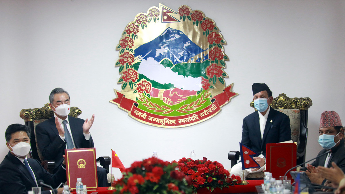 Nepal, China ink nine instruments to enhance mutual cooperation and partnership