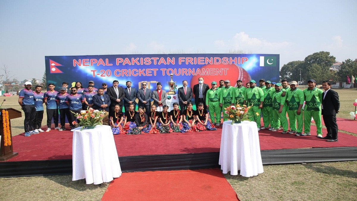 Nepal-Pakistan friendship T20 Cricket Tournament begins