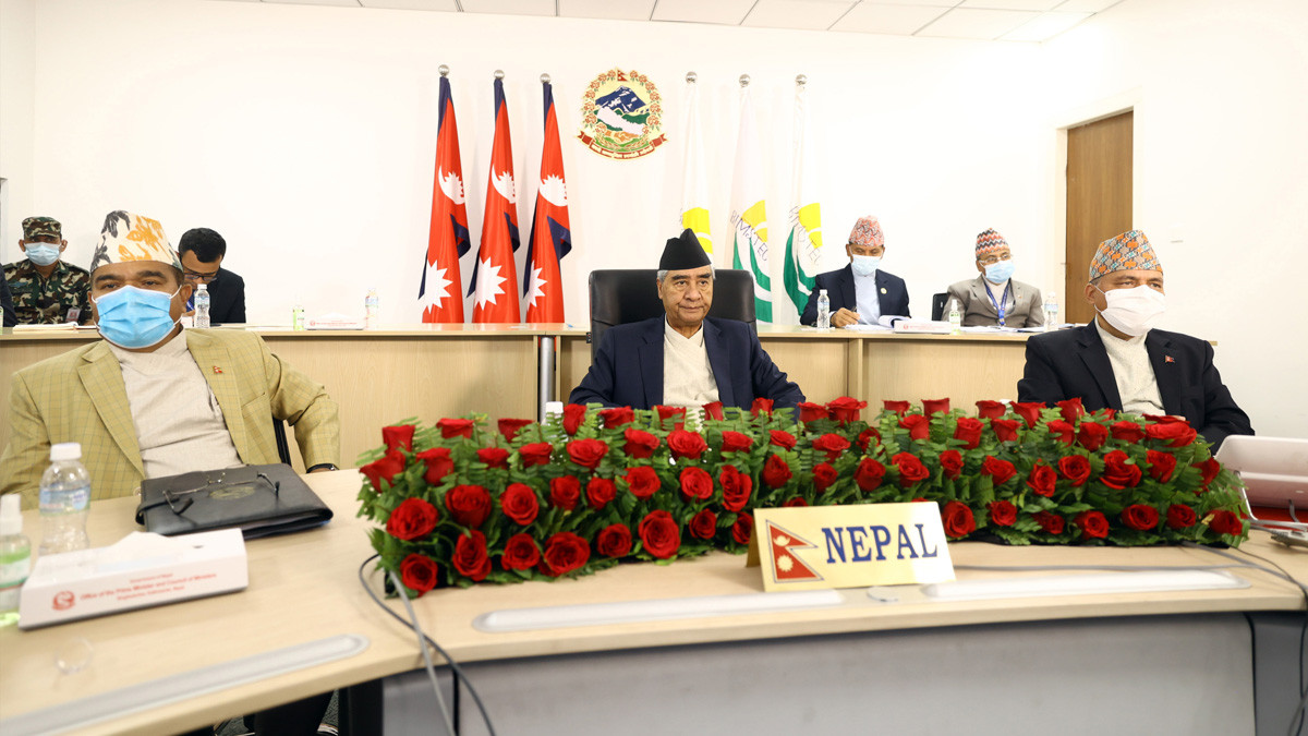 PM Deuba stressed the need to breathe new life into BIMSTEC 