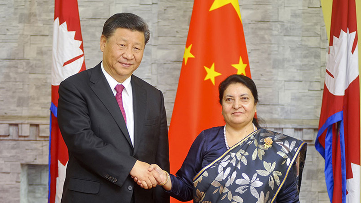 President Bhandari to attend China’s GSI event without Government  consent