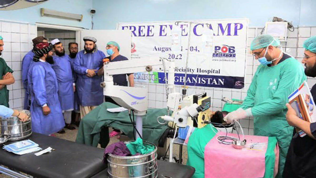 Pakistani doctors to perform 500 free eye surgeries in Kabul