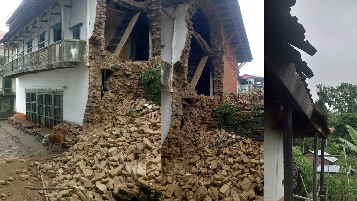 Khotang earthquake: 475 houses, 2 school buildings, 1 police post suffer damages