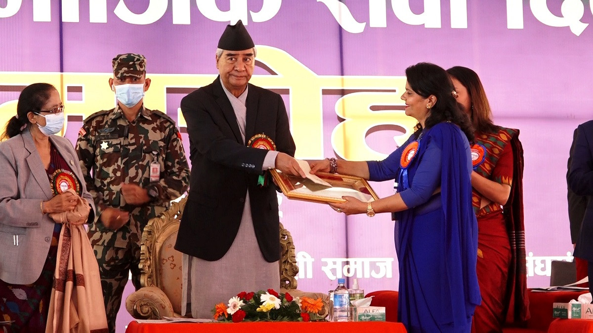 Social organisations' role crucial for sustainable development: PM Deuba