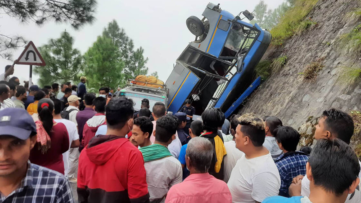 Seven killed in road accident in Bhimphedi