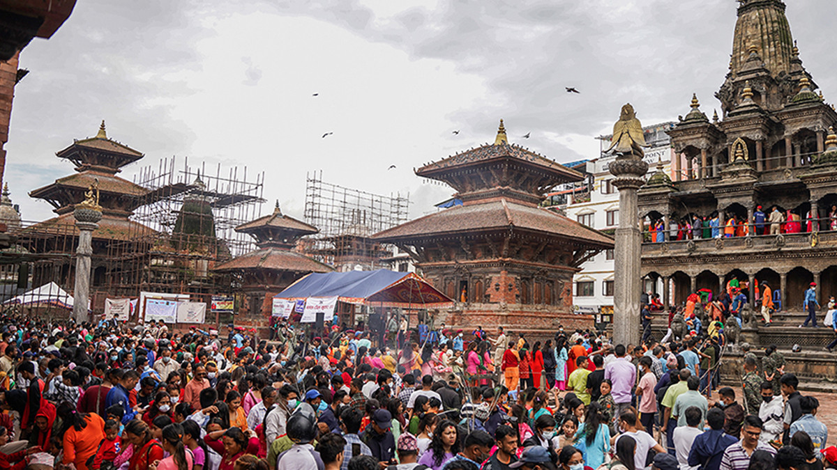 Krishna Mandir in Patan sees significant number of devotees