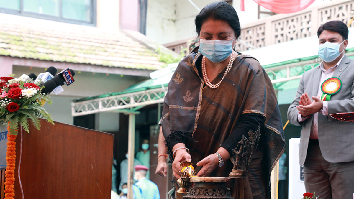 Paropakar Maternity and Women's Hospital is specialized health institution: President Bhandari