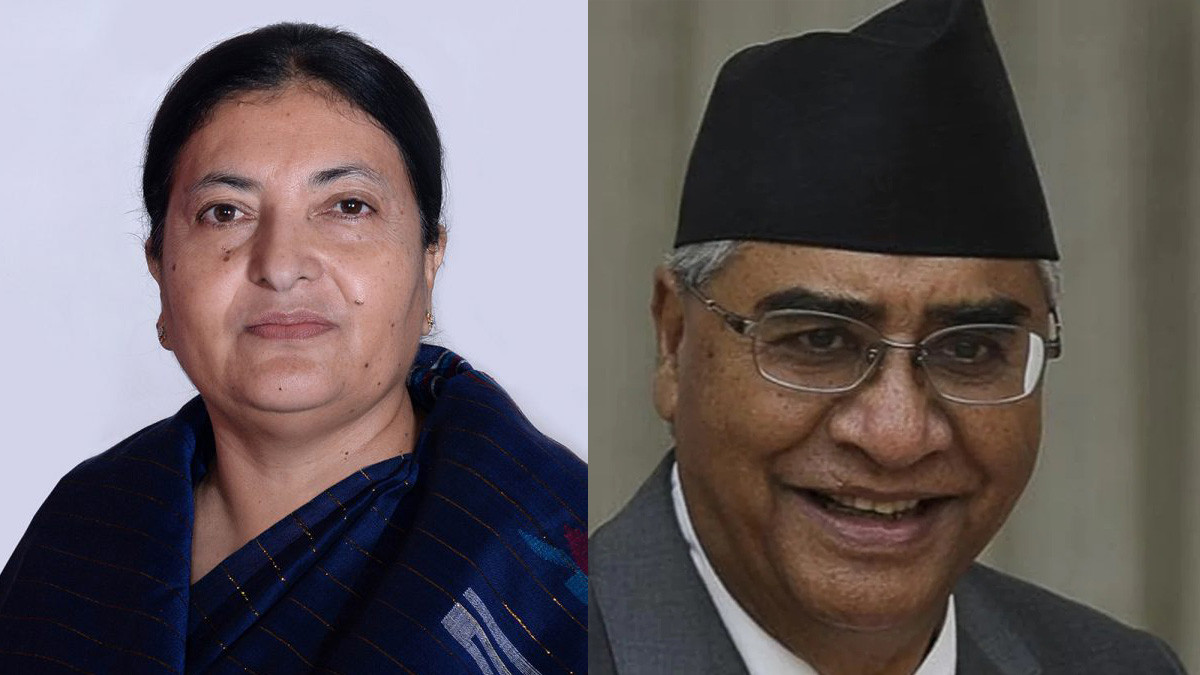 NC leaders including PM Deuba discuss contemporary issues with the President