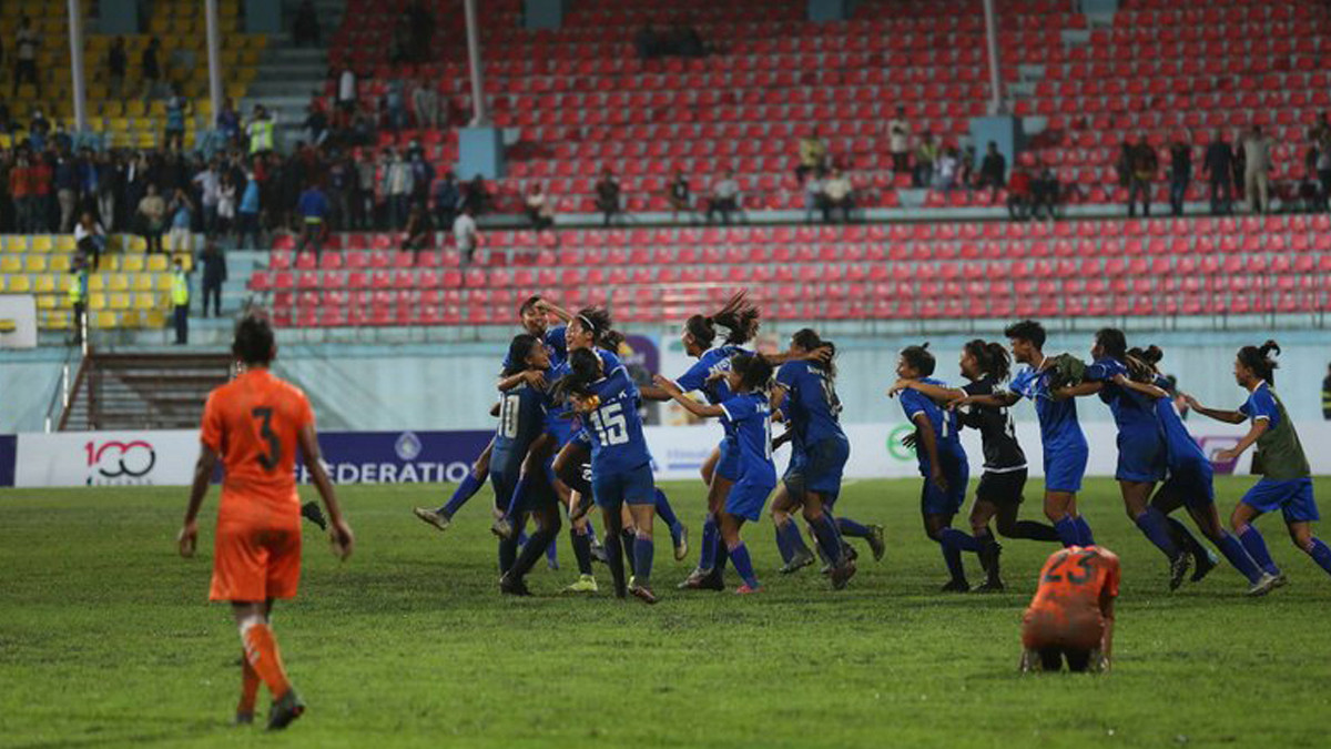 Nepal entered SAFF Women's Championship final by defeating India