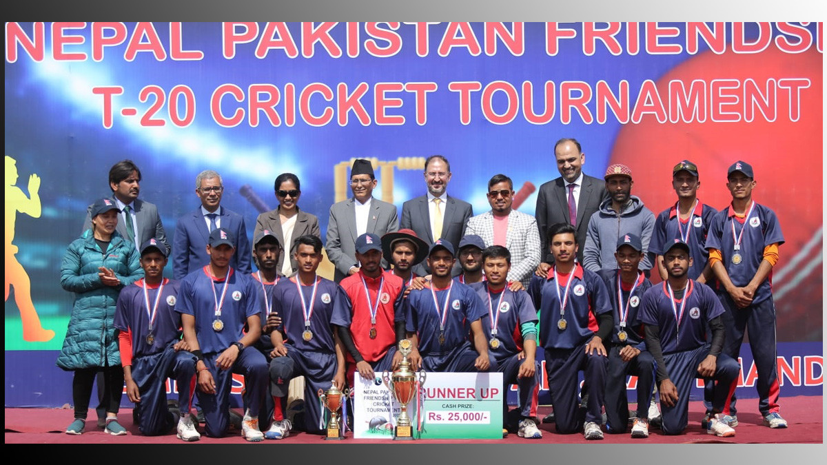 7 th Nepal-Pakistan T-20 Cricket Tournament closing ceremony celebrated with fanfare