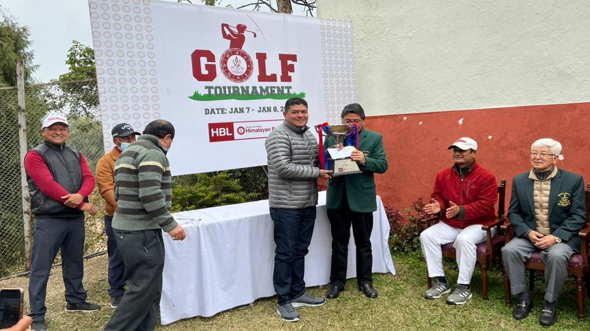 Nepal Police AIG Pal wins golf title