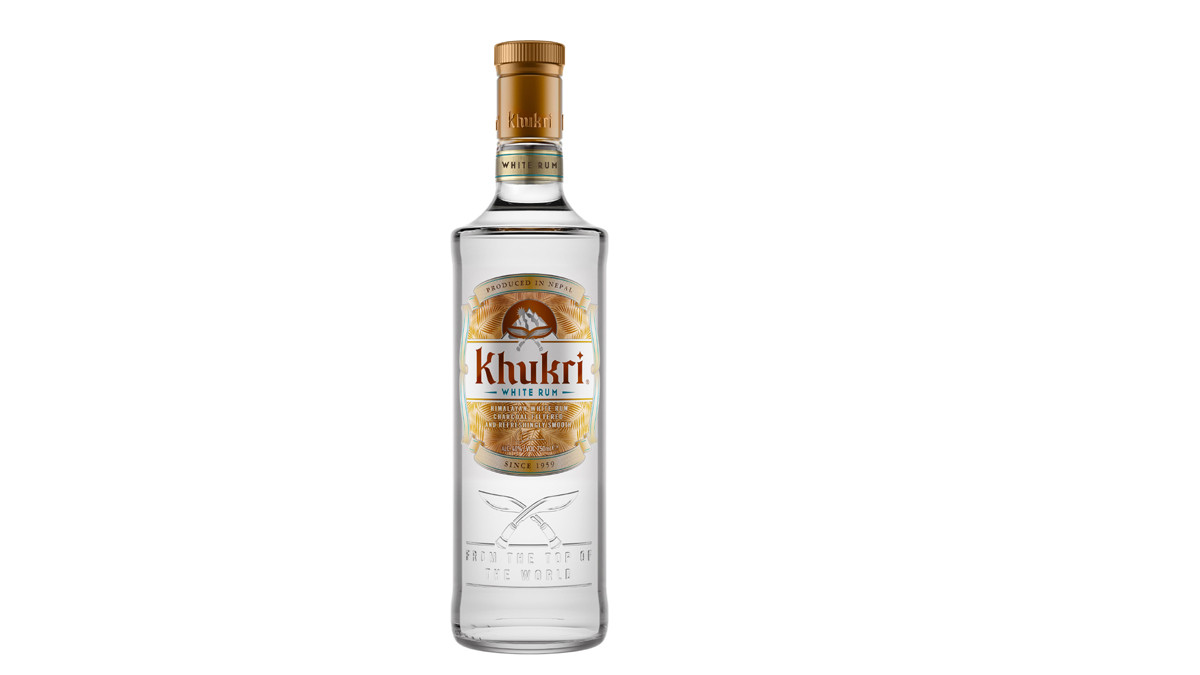 'White Rum' of Khukuri brand in the market