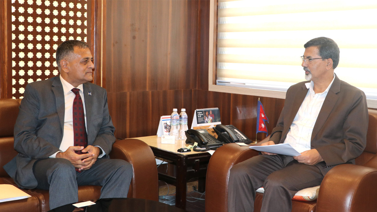 ADB Vice President Lavasa calls on Finance Minister Sharma