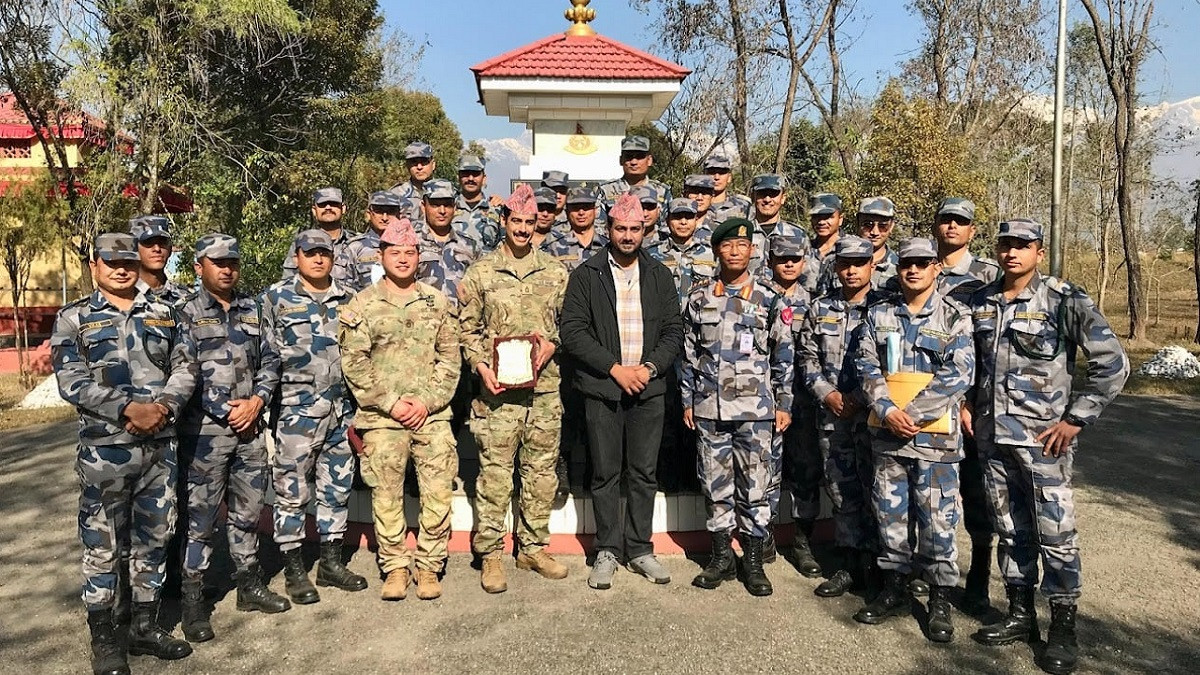 Medical First Responder training between the Armed Police Force and the US Army