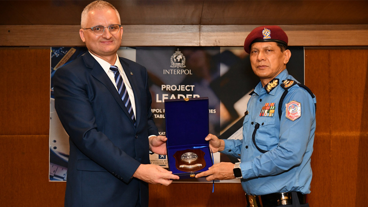 Interpol Project Leader program conducted first time in Nepal