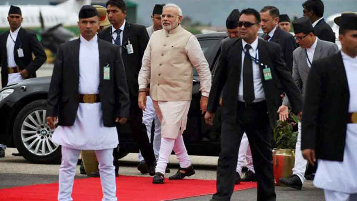 'Advance team' in Lumbini for Modi's security