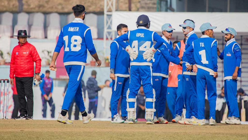 Nepal T Cricket League Pokhara Avengers Beats Kathmandu Knights By