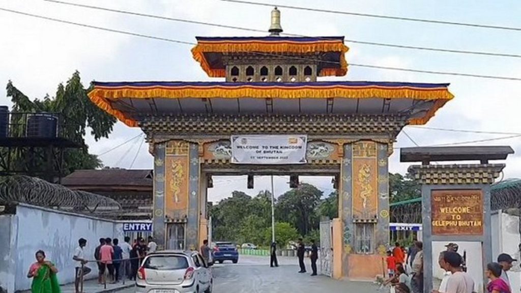 Wave of happiness among people over opening of India-Bhutan border ...