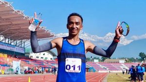 Gandaki Province wins gold medal in marathon