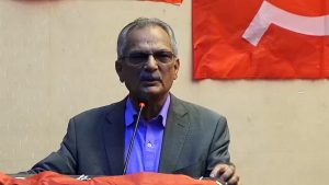 Leader Bhattarai urges party cadres to trust alliance