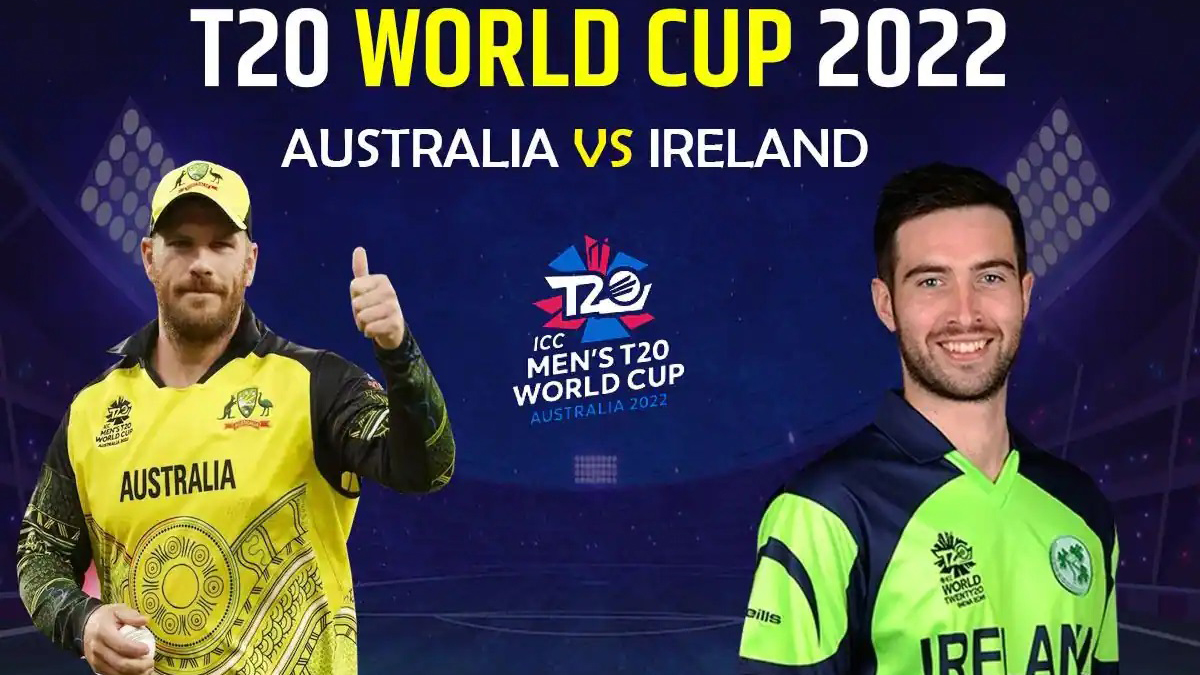 T20 WC: Australia vs Ireland match underway