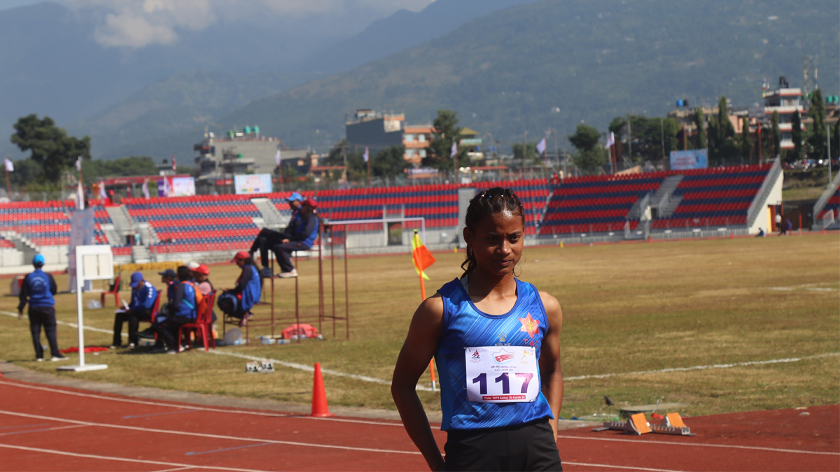 9th National Games: Jay Rani wins three gold medals, sets national record in long jump