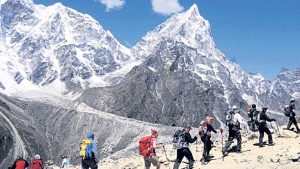 Women’s participation rising in mountain trekking