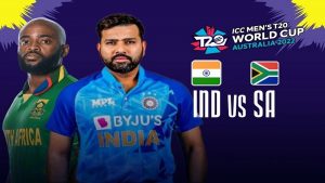 T20 WC : India vs South Africa on Sunday
