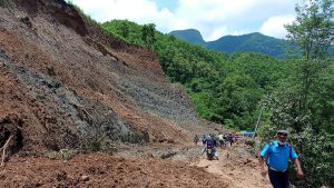 5 people killed by Mugu landslide
