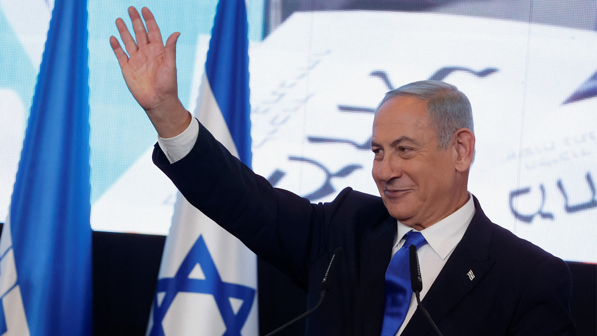 Benjamin Netanyahu wins majority in Israeli election