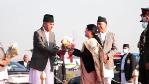 President Bhandari returns Nepal