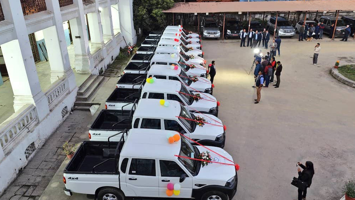 India gifts 80 vehicles to EC for upcoming polls
