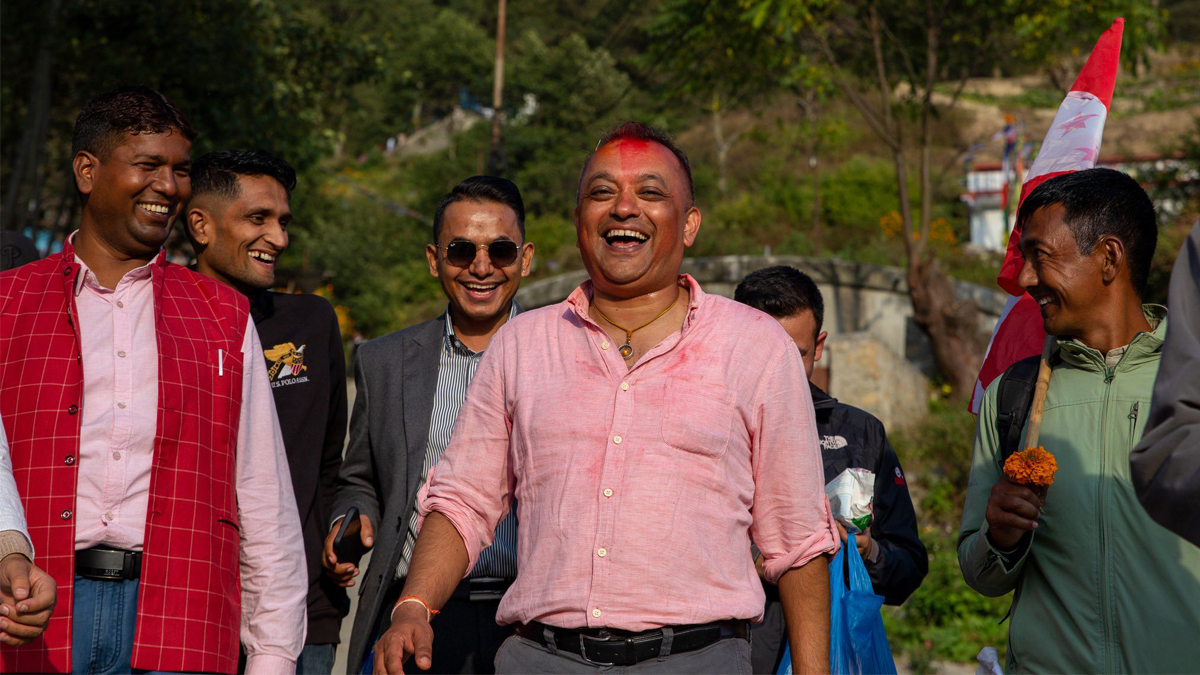 Nepali Congress Gagan Thapa victory in Kathmandu-4